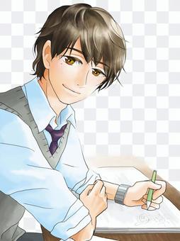 D_ Male High School student _ Left handed D_ Male High School student _ Left handed