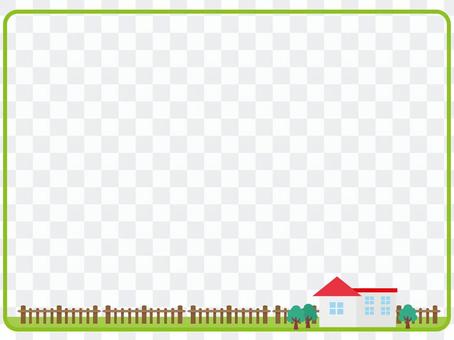 House decorative frame 2 House decorative frame 2
