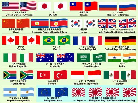 Flag set _ major country α Flag set _ major country α