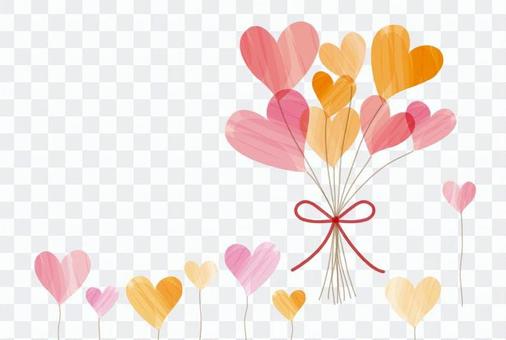 Heart bouquets Pink Heart bouquets Pink