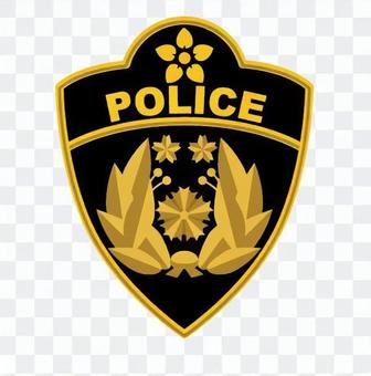 Police emblem Police emblem