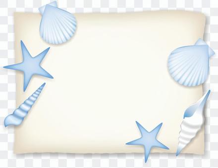 Summer background / frame Summer background / frame