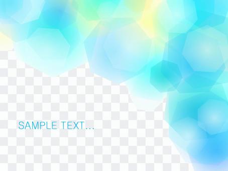 Crystal light blue wallpaper (background material) Crystal light blue wallpaper (background material)