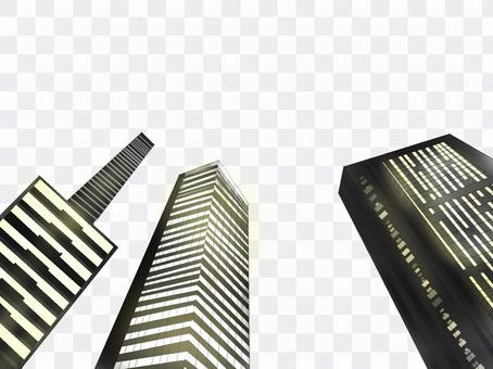 Night Building City Night Building City