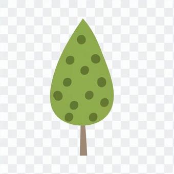 Scandinavian trees (green, drop type) Scandinavian trees (green, drop type)