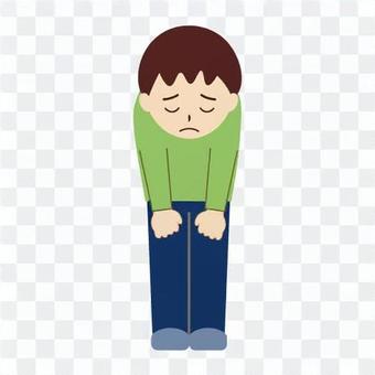 Images of children apologizing · depressed · scolded Images of children apologizing · depressed · scolded