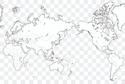 Blank map-world Blank map-world