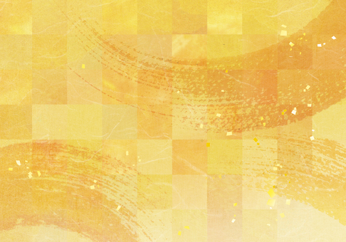 New Year / holiday / banquet image Golden Japanese style background New Year / holiday / banquet image Golden Japanese style background