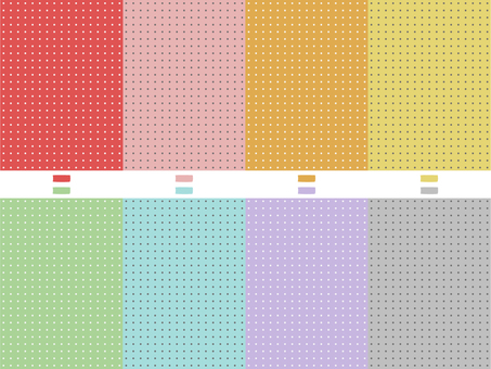Pindot pattern no.2 (8 colors) Pindot pattern no.2 (8 colors)