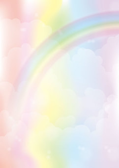 Seven-color empty background, A4 縦, 涂足付 Seven-color empty background, A4 縦, 涂足付
