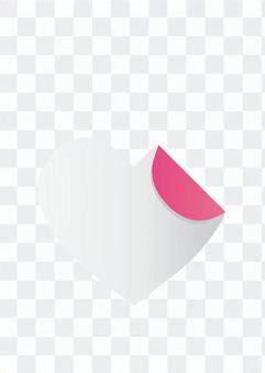 Heart seal (white) Heart seal (white)