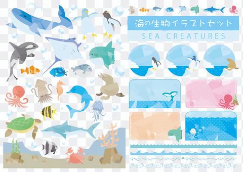 Sea creatures SET Sea creatures SET