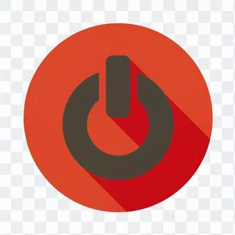 Flat icon - Power button Flat icon - Power button