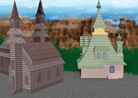 Medieval city Medieval city