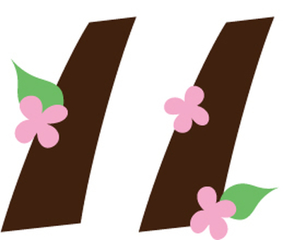Flower letter alphabet Flower letter alphabet