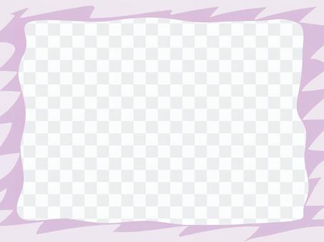 Abstract zigzag pattern frame Abstract zigzag pattern frame