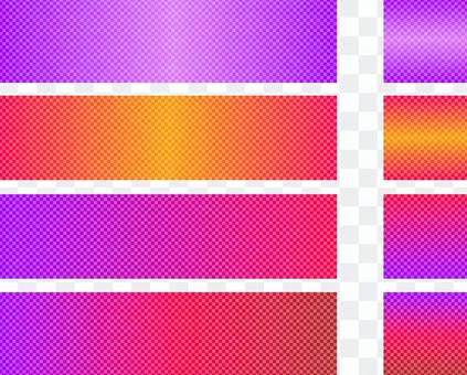 Gradation banner · Width 1000 width 250 Gradation banner · Width 1000 width 250