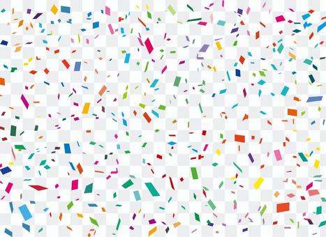 Background confetti origami tv program boosting effect Background confetti origami tv program boosting effect