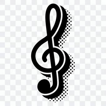 Treble clef Treble clef