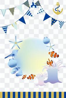Summer greeting card Summer greeting card