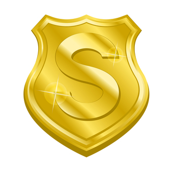 S rank medal emblem S rank medal emblem