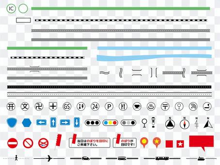 Map icon set 06 Map icon set 06