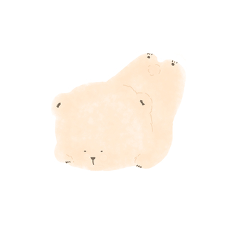 Prone bear Prone bear