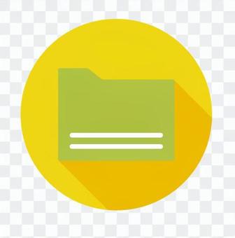 Flat icon - folder Flat icon - folder