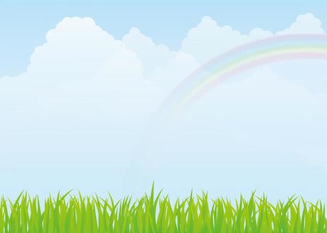 Summer landscape, background, A4 horizontal, Tuzufu Summer landscape, background, A4 horizontal, Tuzufu