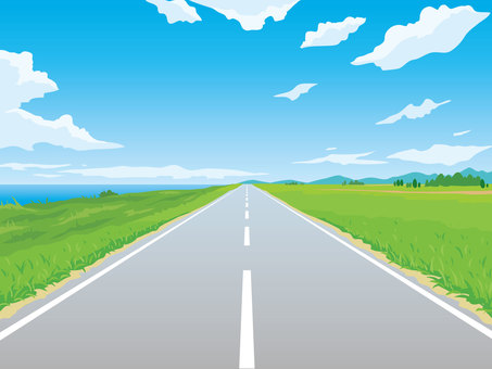 Straight roads and meadows Straight roads and meadows