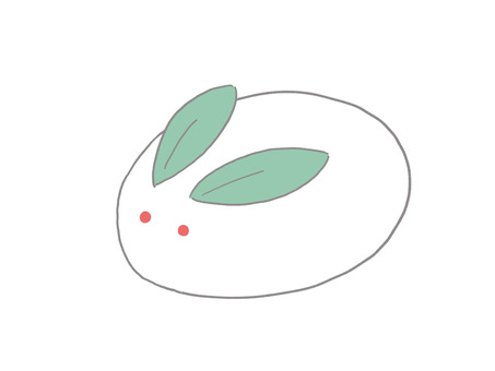 Snow rabbit ① Snow rabbit ①