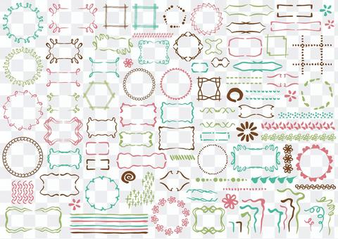 Brush European frame <color> Brush European frame <color>