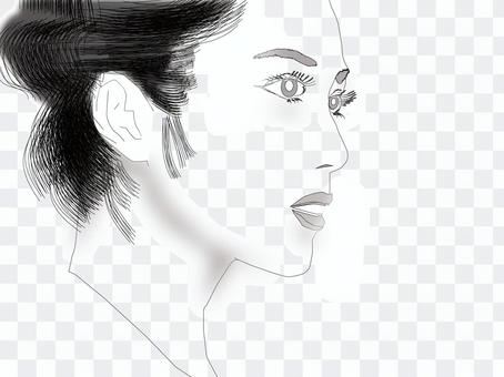 Women's profile 01 Women's profile 01