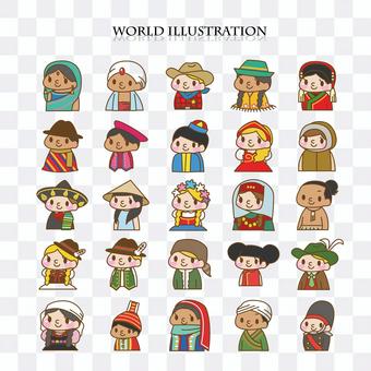 Various countries Various countries