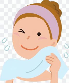 70512. Beauty, Face wash, Towel 70512. Beauty, Face wash, Towel