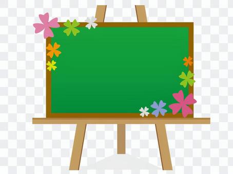 Easel (blackboard) Easel (blackboard)