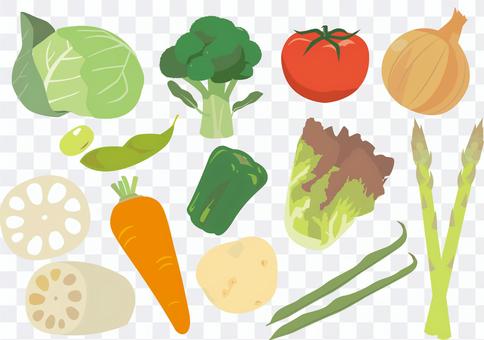 Vegetable set Vegetable set