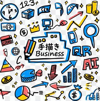 Hand drawn business Hand drawn business