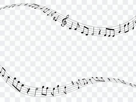 Music · Note illustration 04 · Flowing music Music · Note illustration 04 · Flowing music