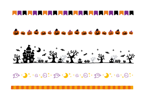 Halloween line set Halloween line set