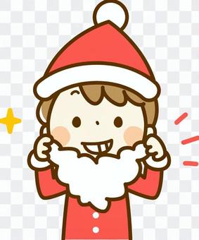 Boy in Santa Boy in Santa