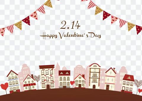 Valentine illustration 21 cityscape Valentine illustration 21 cityscape