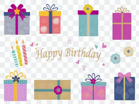 Birthday card gift box Birthday card gift box