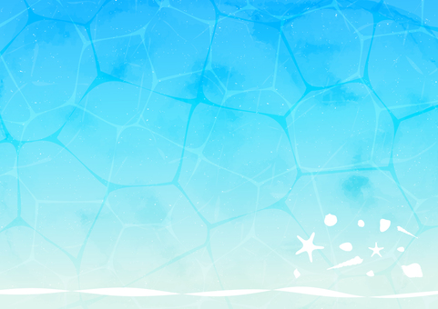 Transparent background like the summer sea Transparent background like the summer sea