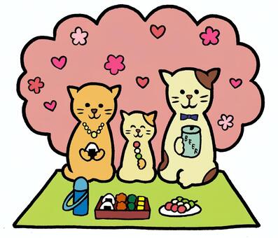 Ohanami Cat Cat Family Ohanami Cat Cat Family