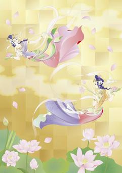 Two Hikarien Renka Differentiation _ gilt vertical size Two Hikarien Renka Differentiation _ gilt vertical size