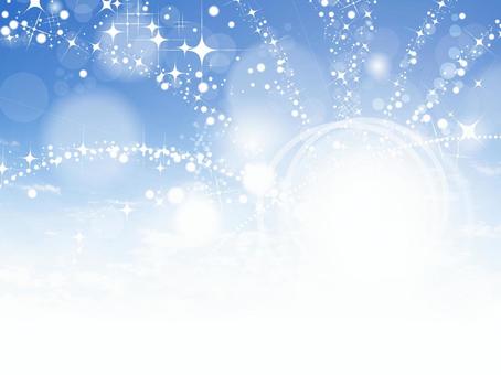 Shining sky background Shining sky background