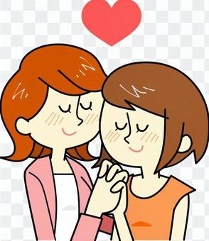 Female gay couple Female gay couple