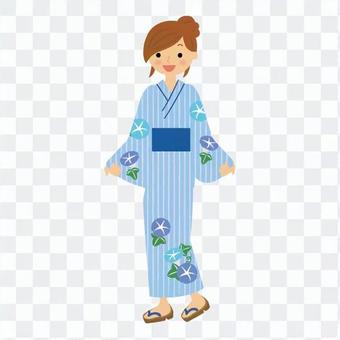 Yukata woman Yukata woman
