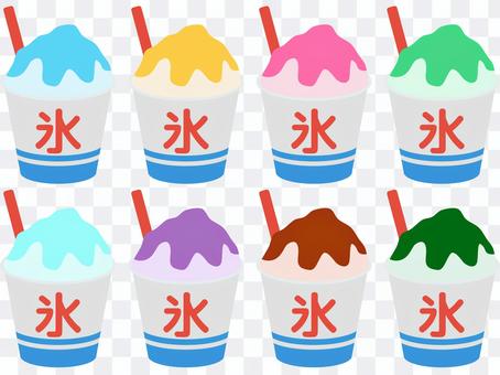 Shaved ice set Shaved ice set